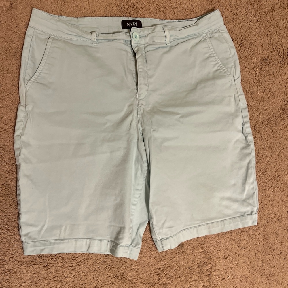 NYDJ Light Blue shorts Size 14 LiftTuck Technology